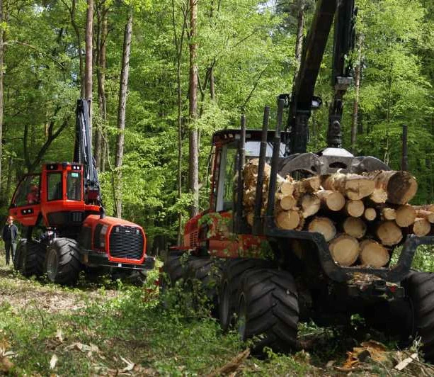 Krótka relacja z pokazu Komatsu 931 z głowicą C144